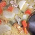 アピナス's cooksnap of when they made 簡単。里芋入りの豚汁の食べるスープ。.