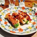 kaokaofood's cooksnap of when they made 簡単☆アボカドとチーズの肉巻き.