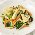 mmameco's cooksnap of when they made 簡単！竹の子と青菜のわさびポン酢炒め.