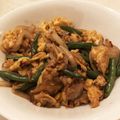 おかてくJr's cooksnap of when they made 豚と玉子の炒りつけ.