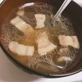 いまいじゅみ's cooksnap of when they made 簡単＊ベーコン玉ねぎ卵のコンソメスープ＊.