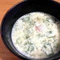 mementy's cooksnap of when they made ささっと出来るで♪長いものふわふわ汁.