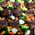 ちゃちゃまる26's cooksnap of when they made ホットプレートで豚挽肉の煮込みハンバーグ.