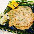 makichihua's cooksnap of when they made 今だけ！ふきのとうのチヂミ☆.