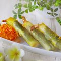 今夜のご飯's cooksnap of when they made 海老と大葉とチーズの春巻き*エスニック風.