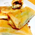 はるな_____'s cooksnap of when they made 残り物でアレンジ！ささみカレー春巻き.