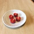 take♪aki♪'s cooksnap of when they made 離乳食にも☆潰れにくいミニトマトの切り方.