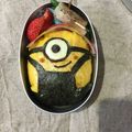 ☆のんちゃみ☆'s cooksnap of when they made ミニオン♪とっても簡単♪キャラ弁.