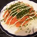 れこモン's cooksnap of when they made うちの☆サーモンのお刺身の食べ方.