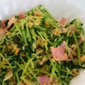 rukiruna's cooksnap of when they made 簡単！豆苗とベーコンの玉子炒め.