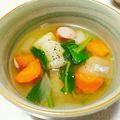 ☆ころ。's cooksnap of when they made かぶとウインナーのスープ♪.