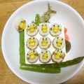 カフェまこも's cooksnap of when they made トーストアート　ちくわ鳥.