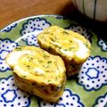 YUKIKI☆'s cooksnap of when they made 【お弁当】バター香る青のり入り卵焼き.