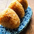 雛鳥と親鳥's cooksnap of when they made だしが決め手！チーズin☆　焼きおにぎり.