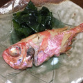 しみずみさと's cooksnap of when they made すき焼きのタレとめんつゆで☆赤魚の煮付け.