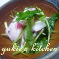 yukiはぴ's cooksnap of when they made 小カブと三つ葉の梅和え☆.