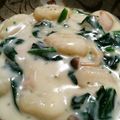 やじろべ234's cooksnap of when they made ニョッキ★ベーコンクリームソース.