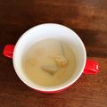 cho♡'s cooksnap of when they made ヘルシー♪里芋と油揚げの豆乳煮.