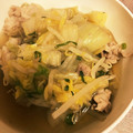 yyyty's cooksnap of when they made もやしと豚肉、白菜の重ね煮.