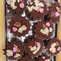 なごめぐママ's cooksnap of when they made 簡単✿カップブラウニー.