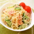 えれぼん's cooksnap of when they made ベーコンとマヨネーズで♪春雨サラダ.