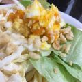 ♡かめちゃん♡'s cooksnap of when they made ファミマ風☆白菜のタルタルサラダパスタ.