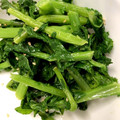 ぴちおさん's cooksnap of when they made 白だしで　菜の花のからし和え.