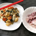 ナタ♡'s cooksnap of when they made ノンオイルなトマトと野菜の卵とじ炒め.