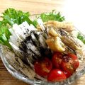 広野のタイタン's cooksnap of when they made 大根・あぶりうす揚げとトマトのサラダ♪.