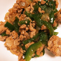 ♩キティ♩'s cooksnap of when they made 簡単に！ひき肉とピーマンの甘辛炒め♪.