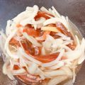 ｱｲﾊﾅ's cooksnap of when they made サーモンのカルパッチョ♡タマネギのマリネ.