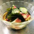 ますなっちん's cooksnap of when they made 簡単一品♡タコとキュウリとワカメの酢の物.
