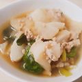 クックるん☆戦隊's cooksnap of when they made ほっこりカブの鶏そぼろ煮( ◜ᴗ◝ ).