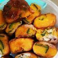 ハチ8コロ8's cooksnap of when they made マッシュかぼちゃの豚肉巻き照り焼き.