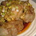 ゆうーみかん's cooksnap of when they made 揚げ焼きなので簡単☆鶏のネギソースがけ♪.