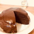☆すぎmnk☆'s cooksnap of when they made HCMでココアの炊飯器ケーキ.