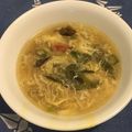Yooboo's cooksnap of when they made 身体温まる簡単スープ【ネギ卵スープ】.