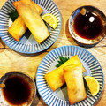 スタジオシズル's cooksnap of when they made 牡蛎と葱と韮の簡単春巻き♡.