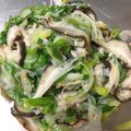 D345's cooksnap of when they made 長ネギと椎茸のナムル.