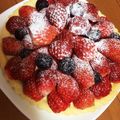 rknyan's cooksnap of when they made 簡単！甘さ控えめ♥イチゴタルト.