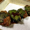 ちゃちゃまる26's cooksnap of when they made 鶏挽肉で！さんが焼き＊簡単＊.