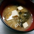 わんこたんわんたん's cooksnap of when they made あおさ海苔の豆腐としめじのお味噌汁♪.