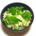 nosso's cooksnap of when they made 三つ葉ご飯.