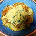 クックC8Q42Z☆'s cooksnap of when they made 白菜レモンのお好み焼き.