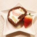 saaya1st's cooksnap of when they made フルーツチョコロールケーキ.