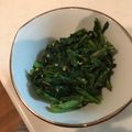 クックS5XPZP☆'s cooksnap of when they made 小松菜の胡麻和え♪.