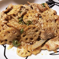 kanjuna's cooksnap of when they made 止まらない～！蓮根の焼肉マヨ焼き.