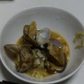 ヨシヨッシー's cooksnap of when they made アサリの酒蒸し（にんにく、バター、醤油）.
