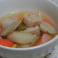 fuwavani's cooksnap of when they made 根菜たっぷりスープ.