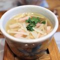 ちゃんねるゆみ's cooksnap of when they made えのきとベーコンのレモンスープ.